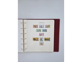 1948/90, in den Hauptnummern augenscheinlich komplette gestempelte Sammlungen Berlin 1948-90 und DDR 1949-90, sowie eine fast