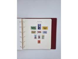 1948/90, in den Hauptnummern augenscheinlich komplette gestempelte Sammlungen Berlin 1948-90 und DDR 1949-90, sowie eine fast