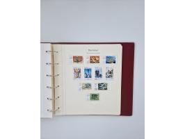 1948/90, in den Hauptnummern augenscheinlich komplette gestempelte Sammlungen Berlin 1948-90 und DDR 1949-90, sowie eine fast