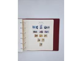1948/90, in den Hauptnummern augenscheinlich komplette gestempelte Sammlungen Berlin 1948-90 und DDR 1949-90, sowie eine fast
