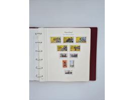 1948/90, in den Hauptnummern augenscheinlich komplette gestempelte Sammlungen Berlin 1948-90 und DDR 1949-90, sowie eine fast