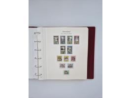 1948/90, in den Hauptnummern augenscheinlich komplette gestempelte Sammlungen Berlin 1948-90 und DDR 1949-90, sowie eine fast