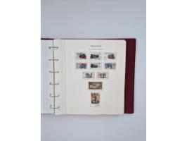 1948/90, in den Hauptnummern augenscheinlich komplette gestempelte Sammlungen Berlin 1948-90 und DDR 1949-90, sowie eine fast