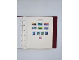 1948/90, in den Hauptnummern augenscheinlich komplette gestempelte Sammlungen Berlin 1948-90 und DDR 1949-90, sowie eine fast