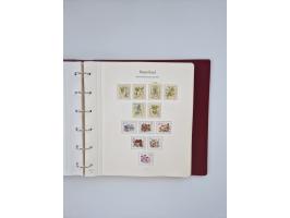 1948/90, in den Hauptnummern augenscheinlich komplette gestempelte Sammlungen Berlin 1948-90 und DDR 1949-90, sowie eine fast