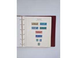 1948/90, in den Hauptnummern augenscheinlich komplette gestempelte Sammlungen Berlin 1948-90 und DDR 1949-90, sowie eine fast