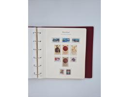 1948/90, in den Hauptnummern augenscheinlich komplette gestempelte Sammlungen Berlin 1948-90 und DDR 1949-90, sowie eine fast