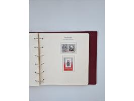 1948/90, in den Hauptnummern augenscheinlich komplette gestempelte Sammlungen Berlin 1948-90 und DDR 1949-90, sowie eine fast