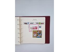 1948/90, in den Hauptnummern augenscheinlich komplette gestempelte Sammlungen Berlin 1948-90 und DDR 1949-90, sowie eine fast