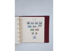 1948/90, in den Hauptnummern augenscheinlich komplette gestempelte Sammlungen Berlin 1948-90 und DDR 1949-90, sowie eine fast