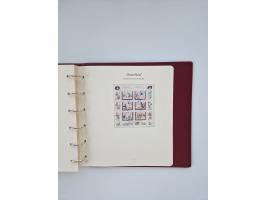 1948/90, in den Hauptnummern augenscheinlich komplette gestempelte Sammlungen Berlin 1948-90 und DDR 1949-90, sowie eine fast