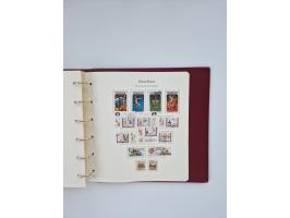 1948/90, in den Hauptnummern augenscheinlich komplette gestempelte Sammlungen Berlin 1948-90 und DDR 1949-90, sowie eine fast