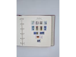 1948/90, in den Hauptnummern augenscheinlich komplette gestempelte Sammlungen Berlin 1948-90 und DDR 1949-90, sowie eine fast