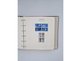 1948/90, in den Hauptnummern augenscheinlich komplette gestempelte Sammlungen Berlin 1948-90 und DDR 1949-90, sowie eine fast