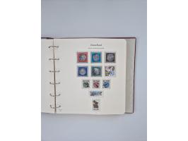 1948/90, in den Hauptnummern augenscheinlich komplette gestempelte Sammlungen Berlin 1948-90 und DDR 1949-90, sowie eine fast