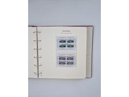 1948/90, in den Hauptnummern augenscheinlich komplette gestempelte Sammlungen Berlin 1948-90 und DDR 1949-90, sowie eine fast