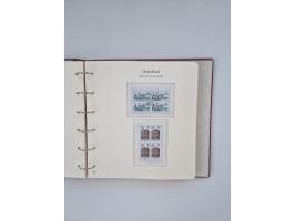 1948/90, in den Hauptnummern augenscheinlich komplette gestempelte Sammlungen Berlin 1948-90 und DDR 1949-90, sowie eine fast