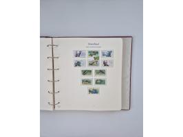 1948/90, in den Hauptnummern augenscheinlich komplette gestempelte Sammlungen Berlin 1948-90 und DDR 1949-90, sowie eine fast