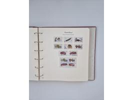 1948/90, in den Hauptnummern augenscheinlich komplette gestempelte Sammlungen Berlin 1948-90 und DDR 1949-90, sowie eine fast