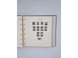 1948/90, in den Hauptnummern augenscheinlich komplette gestempelte Sammlungen Berlin 1948-90 und DDR 1949-90, sowie eine fast