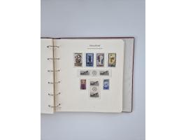 1948/90, in den Hauptnummern augenscheinlich komplette gestempelte Sammlungen Berlin 1948-90 und DDR 1949-90, sowie eine fast