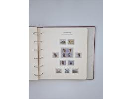 1948/90, in den Hauptnummern augenscheinlich komplette gestempelte Sammlungen Berlin 1948-90 und DDR 1949-90, sowie eine fast