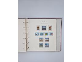 1948/90, in den Hauptnummern augenscheinlich komplette gestempelte Sammlungen Berlin 1948-90 und DDR 1949-90, sowie eine fast