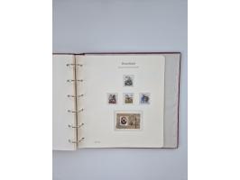 1948/90, in den Hauptnummern augenscheinlich komplette gestempelte Sammlungen Berlin 1948-90 und DDR 1949-90, sowie eine fast