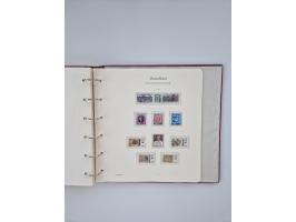 1948/90, in den Hauptnummern augenscheinlich komplette gestempelte Sammlungen Berlin 1948-90 und DDR 1949-90, sowie eine fast