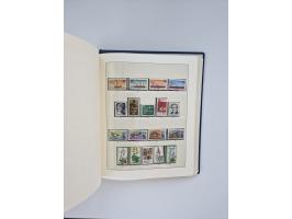 1948/90, in den Hauptnummern augenscheinlich komplette gestempelte Sammlungen Berlin 1948-90 und DDR 1949-90, sowie eine fast