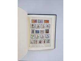 1948/90, in den Hauptnummern augenscheinlich komplette gestempelte Sammlungen Berlin 1948-90 und DDR 1949-90, sowie eine fast