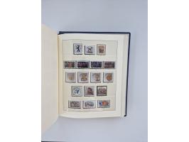 1948/90, in den Hauptnummern augenscheinlich komplette gestempelte Sammlungen Berlin 1948-90 und DDR 1949-90, sowie eine fast