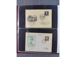 1949/79 (ca.), interessante Sammlung FDC und ETB, dabei U.a. amtliche ETB Berlin sowie FDC Bund Mi. 116, 117-20, 121-22, 143-