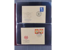 1949/79 (ca.), interessante Sammlung FDC und ETB, dabei U.a. amtliche ETB Berlin sowie FDC Bund Mi. 116, 117-20, 121-22, 143-