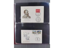 1949/79 (ca.), interessante Sammlung FDC und ETB, dabei U.a. amtliche ETB Berlin sowie FDC Bund Mi. 116, 117-20, 121-22, 143-