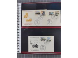 1949/79 (ca.), interessante Sammlung FDC und ETB, dabei U.a. amtliche ETB Berlin sowie FDC Bund Mi. 116, 117-20, 121-22, 143-