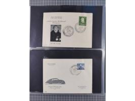 1949/79 (ca.), interessante Sammlung FDC und ETB, dabei U.a. amtliche ETB Berlin sowie FDC Bund Mi. 116, 117-20, 121-22, 143-