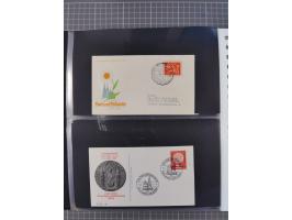 1949/79 (ca.), interessante Sammlung FDC und ETB, dabei U.a. amtliche ETB Berlin sowie FDC Bund Mi. 116, 117-20, 121-22, 143-