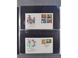 1949/79 (ca.), interessante Sammlung FDC und ETB, dabei U.a. amtliche ETB Berlin sowie FDC Bund Mi. 116, 117-20, 121-22, 143-