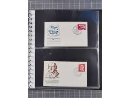 1949/79 (ca.), interessante Sammlung FDC und ETB, dabei U.a. amtliche ETB Berlin sowie FDC Bund Mi. 116, 117-20, 121-22, 143-