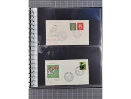 1949/79 (ca.), interessante Sammlung FDC und ETB, dabei U.a. amtliche ETB Berlin sowie FDC Bund Mi. 116, 117-20, 121-22, 143-