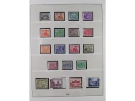 1949/80 (ca.), postfrische (vereinzelt ungebrauchte) und zusätzlich gestempelte Sammlungen Bund, Berlin und DDR in 3 Kartons,