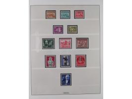 1949/80 (ca.), postfrische (vereinzelt ungebrauchte) und zusätzlich gestempelte Sammlungen Bund, Berlin und DDR in 3 Kartons,