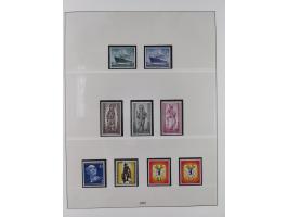1949/80 (ca.), postfrische (vereinzelt ungebrauchte) und zusätzlich gestempelte Sammlungen Bund, Berlin und DDR in 3 Kartons,