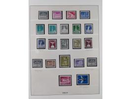 1949/80 (ca.), postfrische (vereinzelt ungebrauchte) und zusätzlich gestempelte Sammlungen Bund, Berlin und DDR in 3 Kartons,
