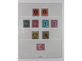 1949/80 (ca.), postfrische (vereinzelt ungebrauchte) und zusätzlich gestempelte Sammlungen Bund, Berlin und DDR in 3 Kartons,