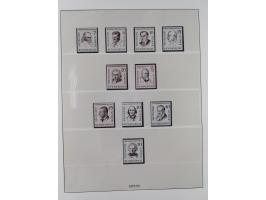 1949/80 (ca.), postfrische (vereinzelt ungebrauchte) und zusätzlich gestempelte Sammlungen Bund, Berlin und DDR in 3 Kartons,