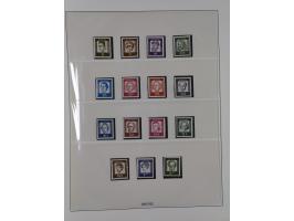 1949/80 (ca.), postfrische (vereinzelt ungebrauchte) und zusätzlich gestempelte Sammlungen Bund, Berlin und DDR in 3 Kartons,