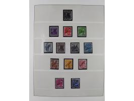 1949/80 (ca.), postfrische (vereinzelt ungebrauchte) und zusätzlich gestempelte Sammlungen Bund, Berlin und DDR in 3 Kartons,