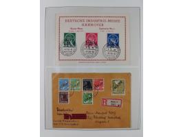1949/80 (ca.), postfrische (vereinzelt ungebrauchte) und zusätzlich gestempelte Sammlungen Bund, Berlin und DDR in 3 Kartons,